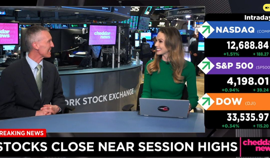 Cheddar News: Hopes Rise on Debt Ceiling Deal, Prompting Another Positive Day on Wall Street